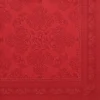 PAPSTAR Servietten "ROYAL Collection" 1/4-Falz 40 cm x 40 cm bordeaux "Arabesque"
