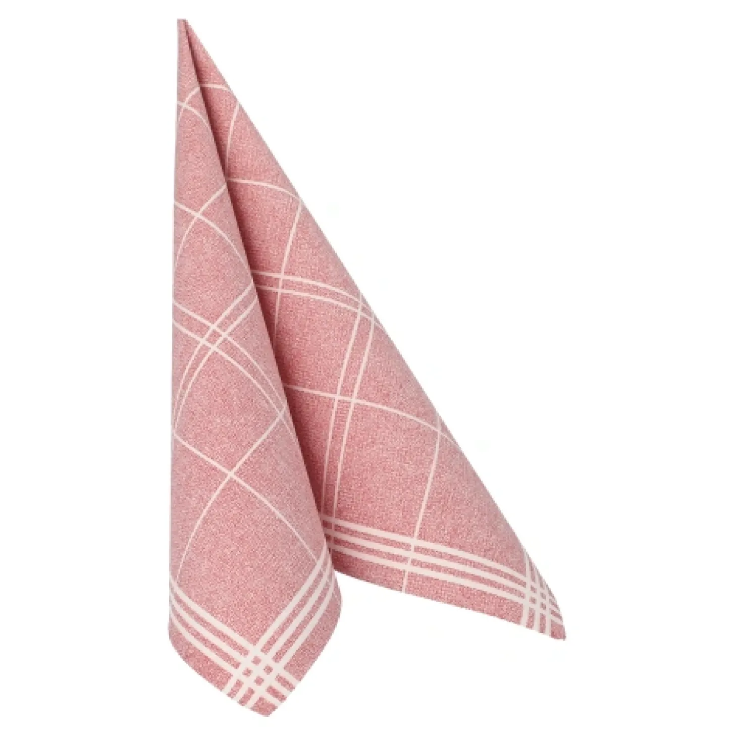 PAPSTAR Servietten "ROYAL Collection" 1/4-Falz 40 cm x 40 cm bordeaux "Kitchen Craft", 8 x 20 Stück