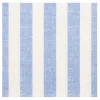 PAPSTAR Servietten "ROYAL Collection" 1/4-Falz 40 cm x 40 cm blau "Lines", 8 x 20 Stück