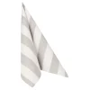 PAPSTAR Servietten "ROYAL Collection" 1/4-Falz 40 cm x 40 cm grau "Lines", 8 x 20 Stück