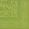 PAPSTAR Servietten "ROYAL Collection" 1/4-Falz 40 cm x 40 cm olivgrün "Ornaments", 8 x 20 Stück