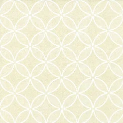 PAPSTAR Servietten "ROYAL Collection" 1/4-Falz 40 cm x 40 cm champagner "Circle Flowers"