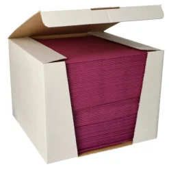 PAPSTAR Servietten "ROYAL Collection" 1/4-Falz 40 cm x 40 cm lila, 100 Stück
