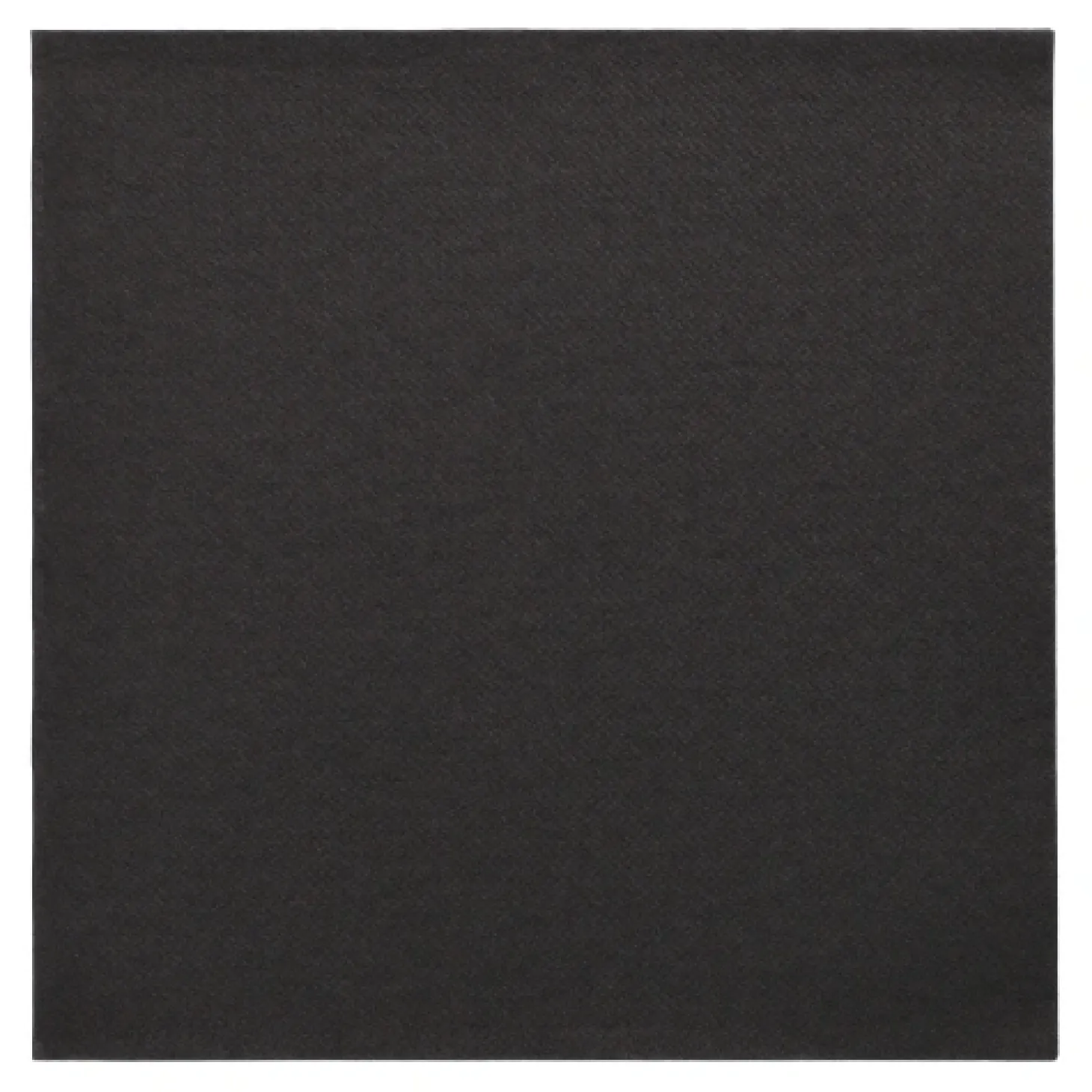 PAPSTAR Servietten "ROYAL Collection" 1/4-Falz 40 cm x 40 cm tiefschwarz, 5 x 50 Stück