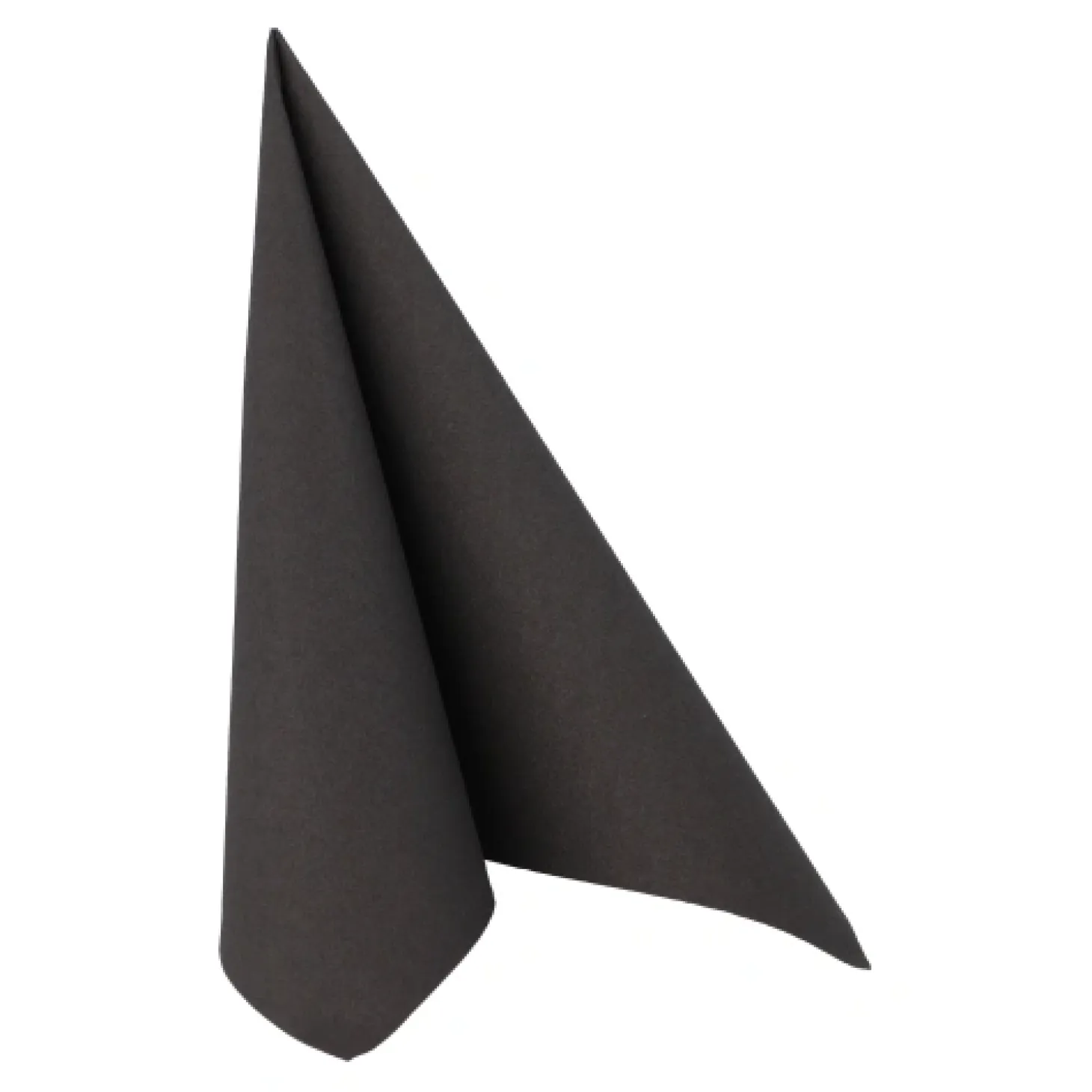 PAPSTAR Servietten "ROYAL Collection" 1/4-Falz 40 cm x 40 cm tiefschwarz, 5 x 50 Stück