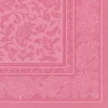 PAPSTAR Servietten "ROYAL Collection" 1/4-Falz 40 cm x 40 cm rosa "Ornaments"