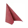 PAPSTAR Servietten "ROYAL Collection" 1/4-Falz 40 cm x 40 cm bordeaux "Ornaments", 8 x 20 Stück