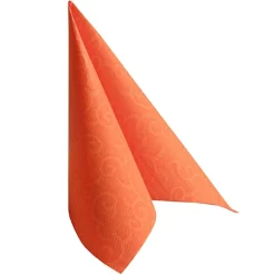 PAPSTAR Servietten "ROYAL Collection" 1/4-Falz 40 cm x 40 cm nektarine "Casali"