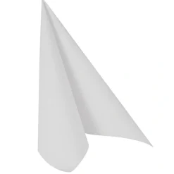 PAPSTAR Servietten "ROYAL Collection" 1/4-Falz 40 cm x 40 cm weiß in Papierverpackung