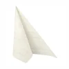 PAPSTAR Servietten "ROYAL Collection" 1/4-Falz 40 cm x 40 cm weiß "Ornaments", 8 x 20 Stück