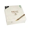 PAPSTAR Servietten "ROYAL Collection" 1/4-Falz 40 cm x 40 cm weiß "Ornaments", 5 x 50 Stück