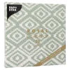 PAPSTAR Servietten "ROYAL Collection" 1/4-Falz 40 cm x 40 cm dunkelgrün "Ethnic Look"