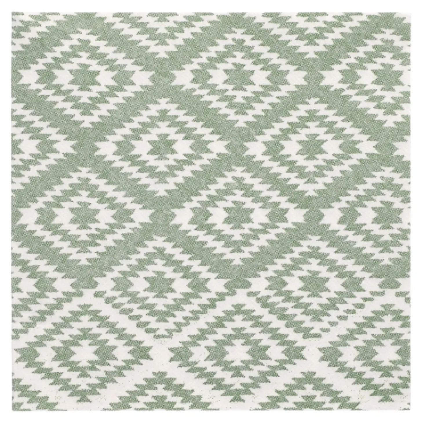 PAPSTAR Servietten "ROYAL Collection" 1/4-Falz 40 cm x 40 cm dunkelgrün "Ethnic Look"