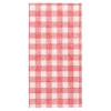 PAPSTAR Servietten "ROYAL Collection" 1/8-Falz 40 cm x 40 cm rot "Vichy Karo"