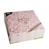 PAPSTAR Servietten "ROYAL Collection" 1/4-Falz 40 cm x 40 cm bordeaux "Damascato", 5 x 50 Stück