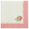 PAPSTAR Servietten "ROYAL Collection" 1/4-Falz 40 cm x 40 cm "Tomato"