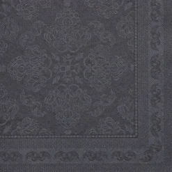PAPSTAR Servietten "ROYAL Collection" 1/4-Falz 40 cm x 40 cm schwarz "Arabesque"