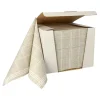 PAPSTAR Servietten "ROYAL Collection" 1/4-Falz 40 cm x 40 cm sand "Kitchen Craft", 100 Stück