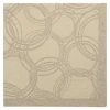PAPSTAR Servietten "ROYAL Collection" 1/4-Falz 40 cm x 40 cm sand "Bubbles"