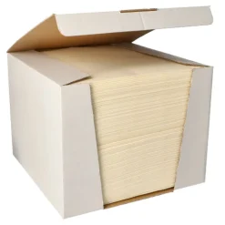 PAPSTAR Servietten "ROYAL Collection" 1/4-Falz 40 cm x 40 cm champagner, 100 Stück