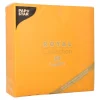 PAPSTAR Servietten "ROYAL Collection" 1/4-Falz 40 cm x 40 cm orange, 5 x 50 Stück