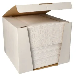PAPSTAR Servietten "ROYAL Collection" 1/4-Falz 40 cm x 40 cm weiß, 100 Stück