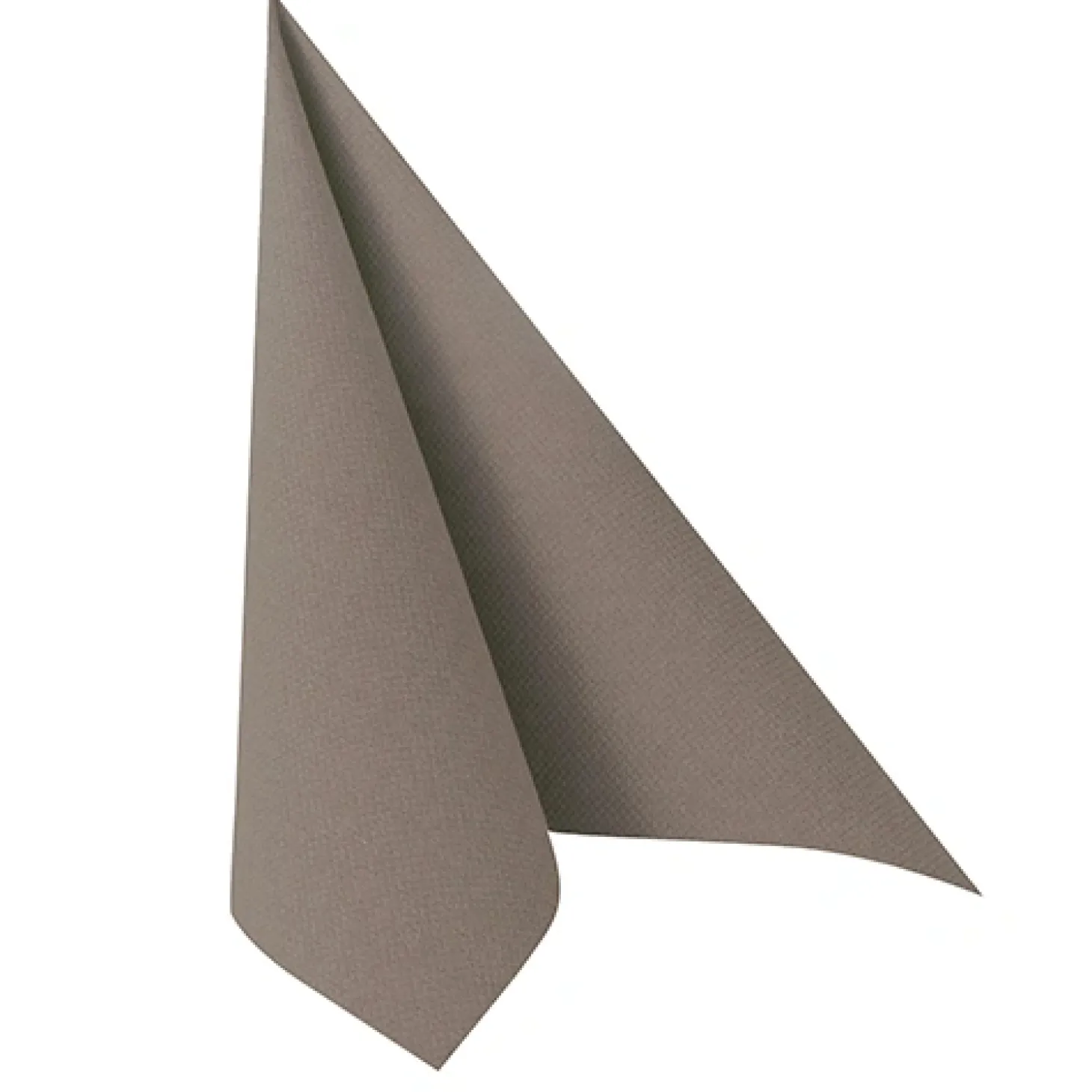 PAPSTAR Servietten "ROYAL Collection" 1/4-Falz 40 cm x 40 cm grau, 100 Stück