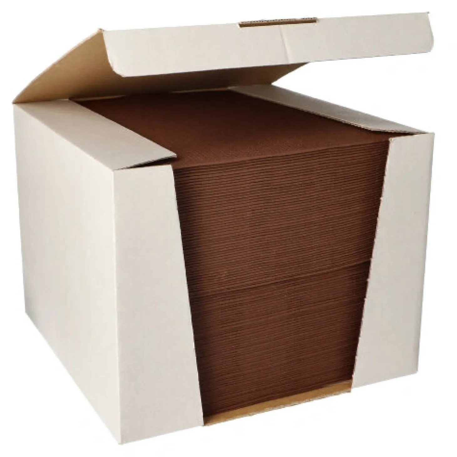 PAPSTAR Servietten "ROYAL Collection" 1/4-Falz 40 cm x 40 cm braun, 100 Stück
