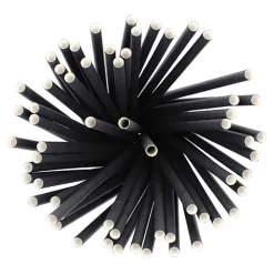 PAPSTAR Shake-Halme Papier Ø 8 mm, 25 cm schwarz
