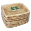 PAPSTAR Siegelschalen Palmblatt "pure" eckig 900 ml 26 cm x 25 cm x 4 cm ungeteilt