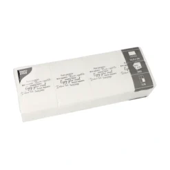 PAPSTAR Snackservietten "DAILY Collection" 1/4-Falz 24 cm x 16,5 cm weiß "Enjoy your Meal", 6 x 300 Stück