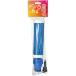 PAPSTAR Spezial-Luftballonpumpe 27,5 cm blau