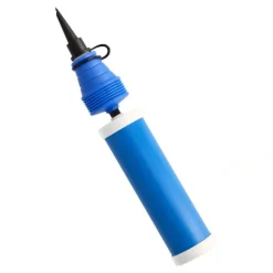 PAPSTAR Spezial-Luftballonpumpe 27,5 cm blau