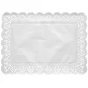 PAPSTAR Spitzenpapiere eckig 53 cm x 32,5 cm weiß