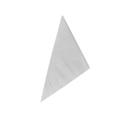 PAPSTAR Spitztüten, Cellulose, gefädelt 19 cm x 18,5 cm x 26,5 cm weiß Füllinhalt 125 g