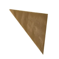 PAPSTAR Spitztüten, Pergament-Ersatz 32,5 cm x 23 cm x 23 cm braun Füllinhalt 250 g, fettdicht