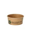 PAPSTAR Suppenbecher, Pappe rund 180 ml Ø 9,8 cm, 4,9 cm braun
