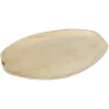 PAPSTAR Tabletts, Palmblatt "pure" oval 3 cm x 43 cm x 29 cm natur