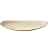 PAPSTAR Tabletts, Palmblatt "pure" oval 37 cm x 25 cm x 3 cm