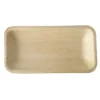 PAPSTAR Tabletts, Palmblatt "pure" eckig 24 cm x 16,5 cm x 2 cm