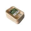 PAPSTAR Tabletts, Palmblatt "pure" eckig 16 cm x 12 cm x 2,5 cm