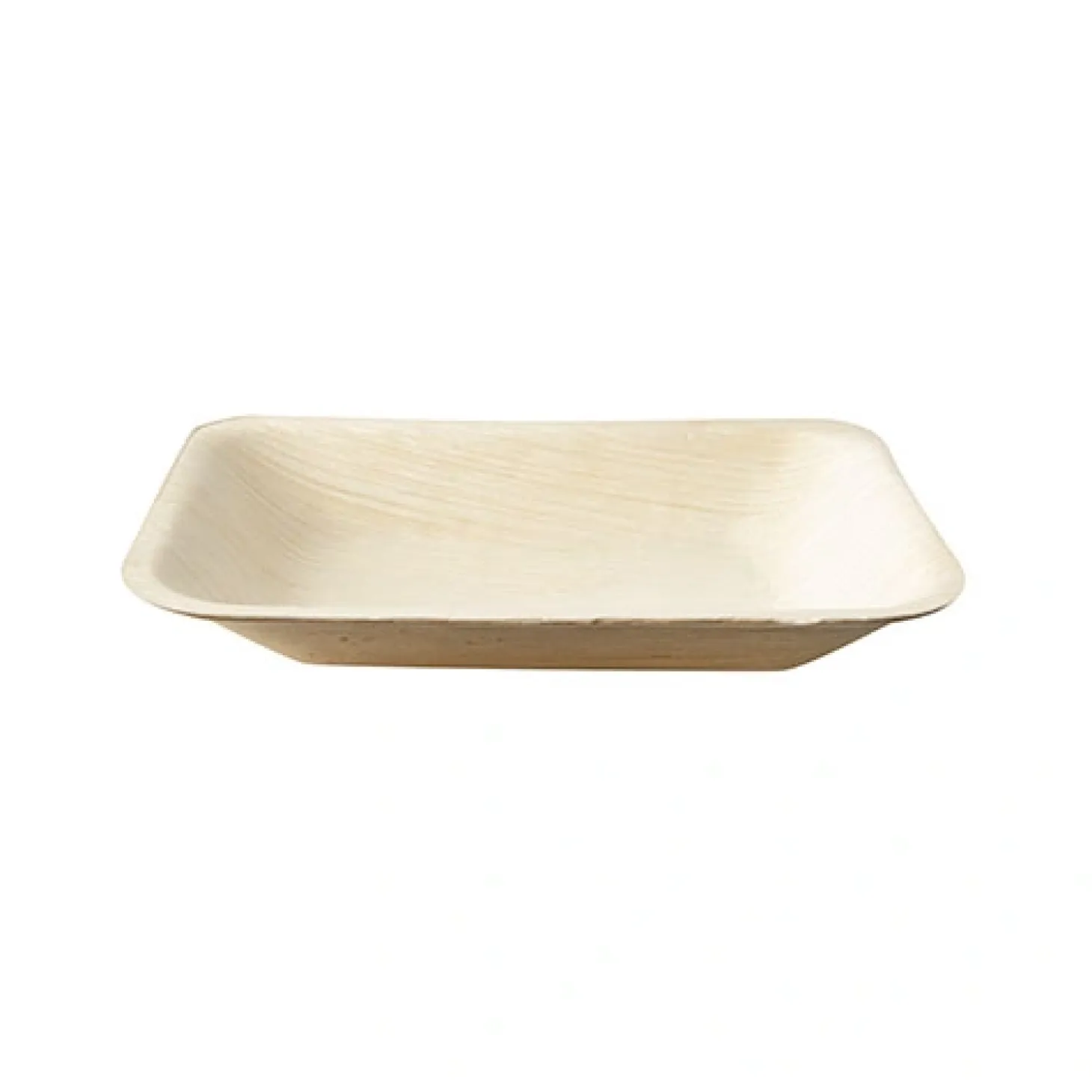 PAPSTAR Tabletts, Palmblatt "pure" eckig 16 cm x 12 cm x 2,5 cm