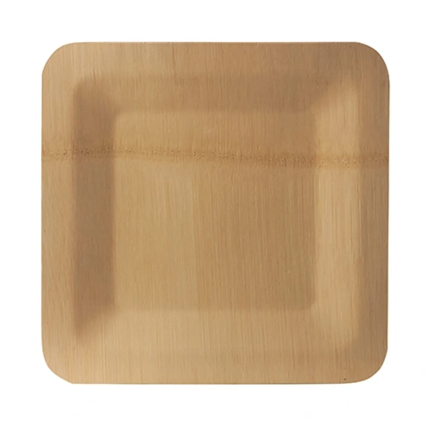 PAPSTAR Teller, Bambus "pure" eckig 1,5 cm x 23 cm x 23 cm