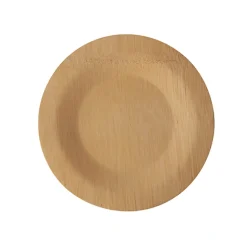 PAPSTAR Teller, Bambus "pure" rund Ø 18 cm, 1,5 cm