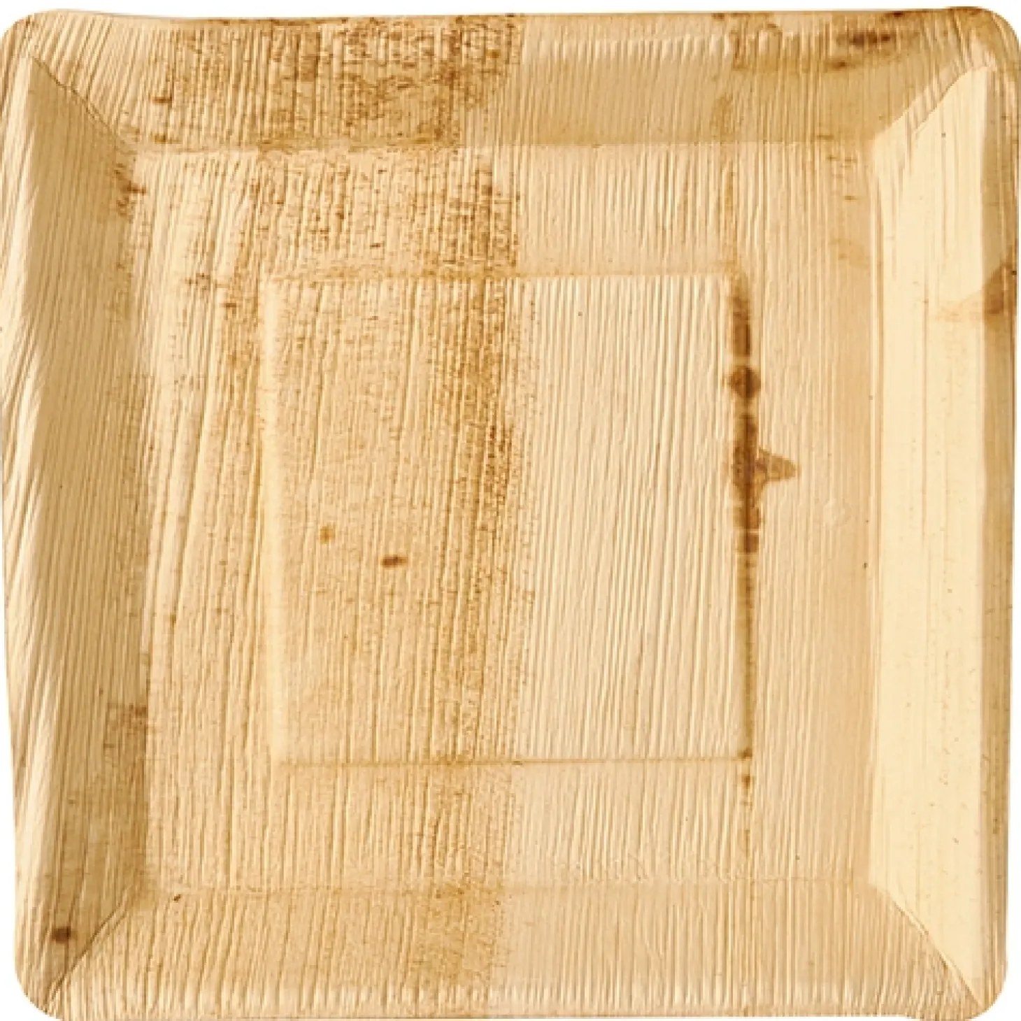PAPSTAR Teller, Palmblatt "pure" eckig 25 cm x 25 cm x 2,5 cm