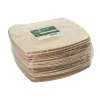 PAPSTAR Teller, Palmblatt "pure" 20 cm x 20 cm natur "QUADRATO"