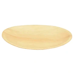 PAPSTAR Teller, Palmblatt "pure" rund Ø 23 cm, 2,5 cm, 10 x 6 Stück
