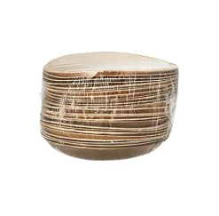 PAPSTAR Teller, Palmblatt "pure" rund Ø 18,5 cm, 2,5 cm, 25 Stück