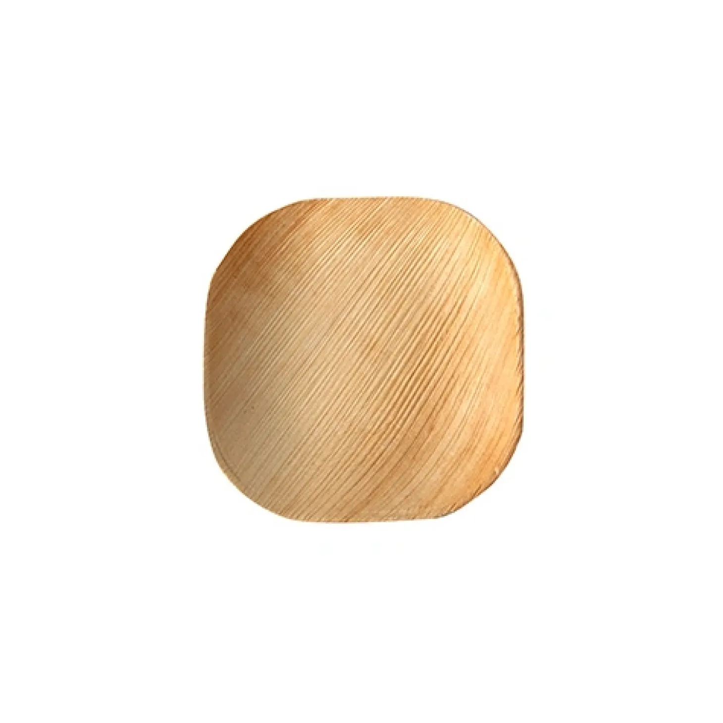 PAPSTAR Teller, Palmblatt "pure" eckig 10 cm x 10 cm x 1,5 cm