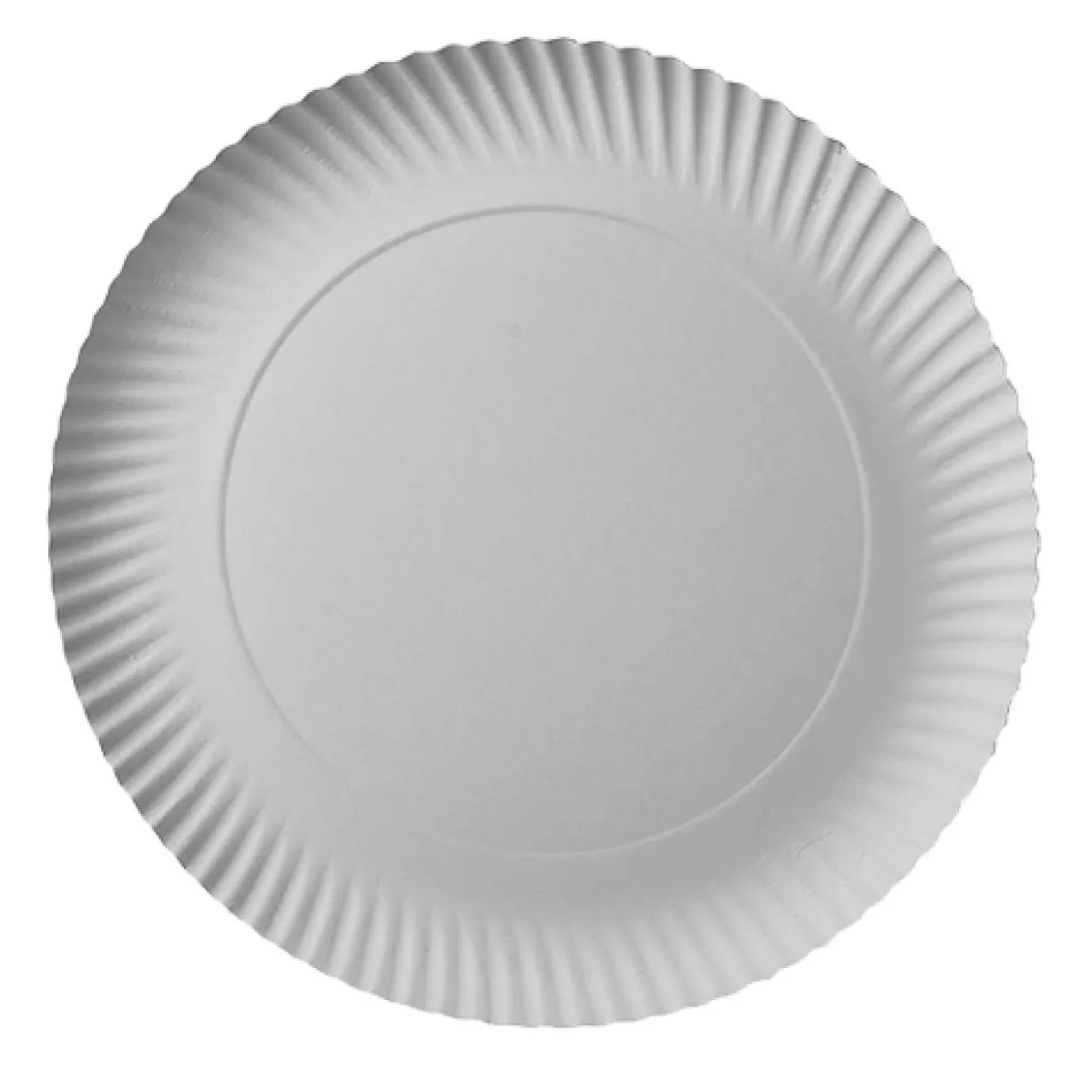 PAPSTAR Teller, Pappe "pure" rund Ø 29 cm, 2 cm weiß